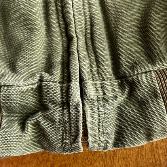 Carhartt vintage olive green jacket 4T - Picture 10 of 11